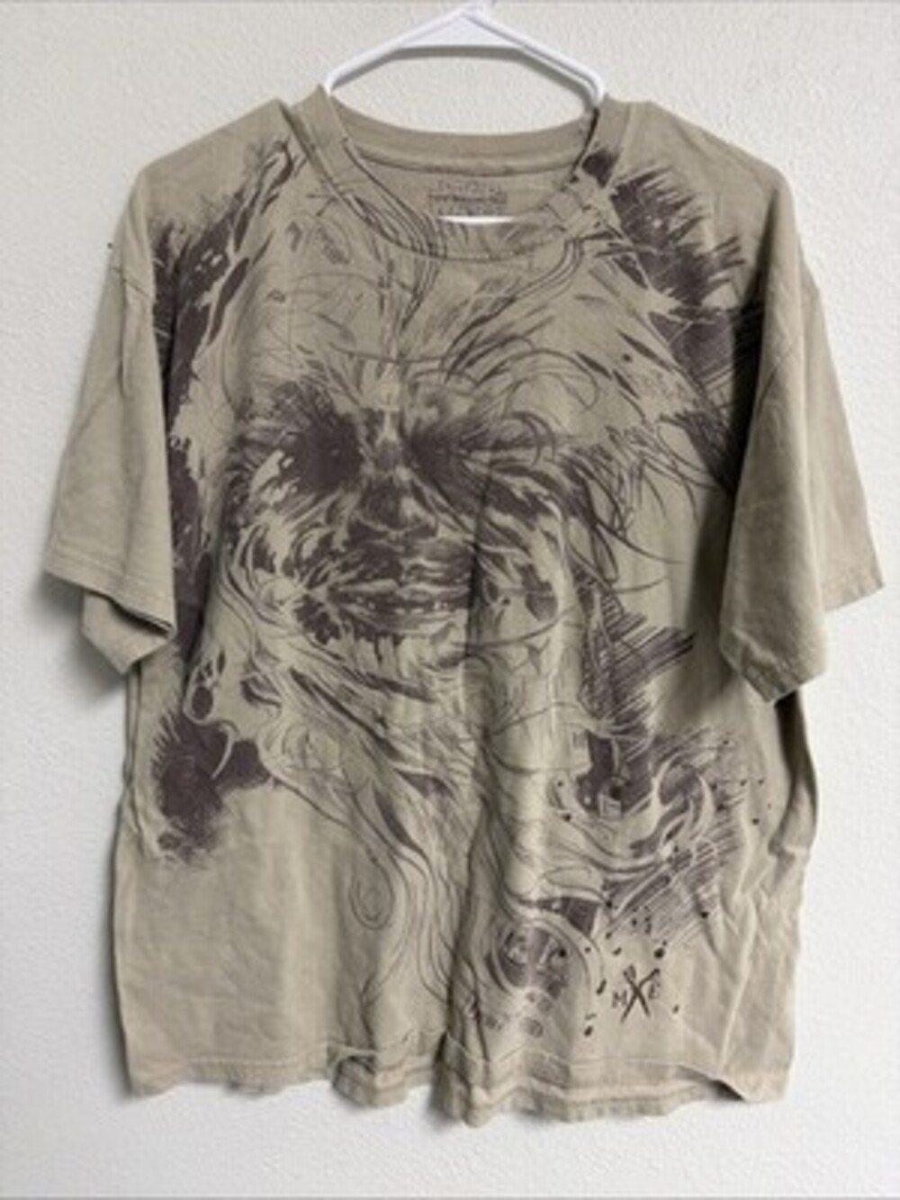 Star Wars x Marc Ecko Cut & Sew Shirt Mens L Chewbacca Chewy 2008 Lucas Films